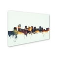 thumbnail image 2 of Trademark Fine Art 'Phoenix Arizona Skyline' Canvas Art by Michael Tompsett, 2 of 3