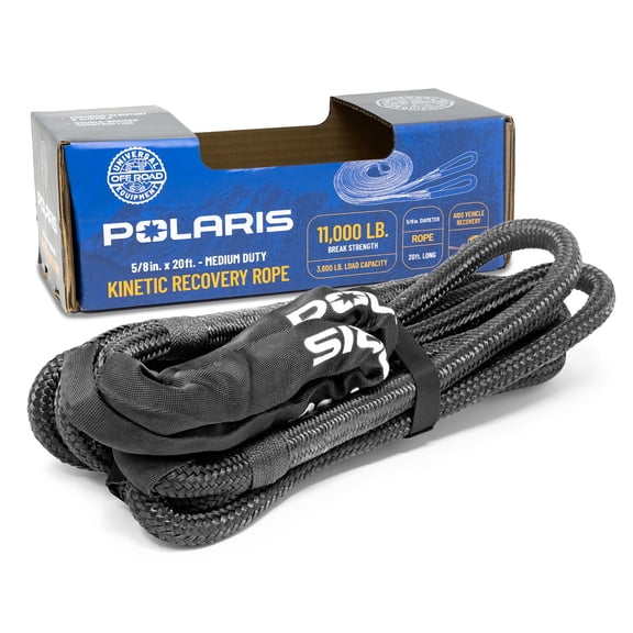 Polaris 5/8" Kinetic Recovery Tow Rope - 20 ft.