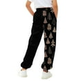 thumbnail image 4 of XQYLOS Boys Girls Christmas Sweatpants Straight Leg Baggy Joggers Elastic Waist 𝖣rawstring Holiday Pants 3-14 Years, 4 of 6