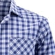 thumbnail image 5 of Blusa y camisa de manga larga con cuello vuelto para hombre, blusa informal a la moda con botones, cómoda y de manga larga con cuello vuelto, blusa de poliéster para hombre., 5 of 5