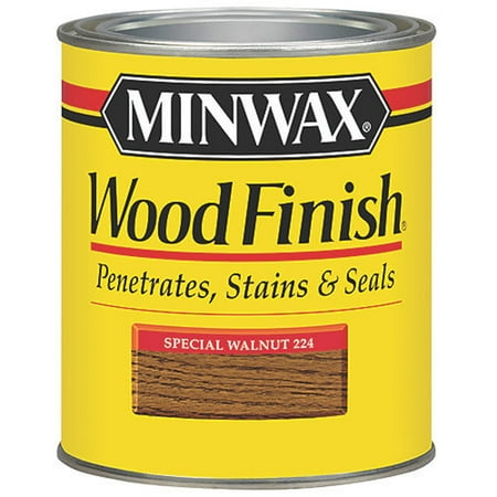 Medium Walnut Finish - Minwax Wood Finish, 1/2 pt, Special Walnut