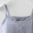 thumbnail image 4 of ZyeKqe Baby Clothes Toddler Girls Camisole Tops Sleeveless Spaghetti Strap Stretchy Undershirts Soft Tank Tops, 4 of 7