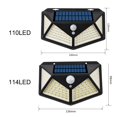 thumbnail image 3 of Energía Solar Ip65 Impermeable Sensor De Movimiento Humano Infrarrojo Lámpara De Pared De Seguridad 100/114 Led Luz Vogacara HA022610-00, 3 of 7