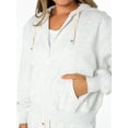 thumbnail image 5 of Celebrity Pink Women's Zip Front Hoodie, Sizes XS-4X, 5 of 6