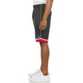 thumbnail image 2 of Spalding Mens Legendary Performance Basketball Short, 10" Inseam, Black/Red, XL, 2 of 4