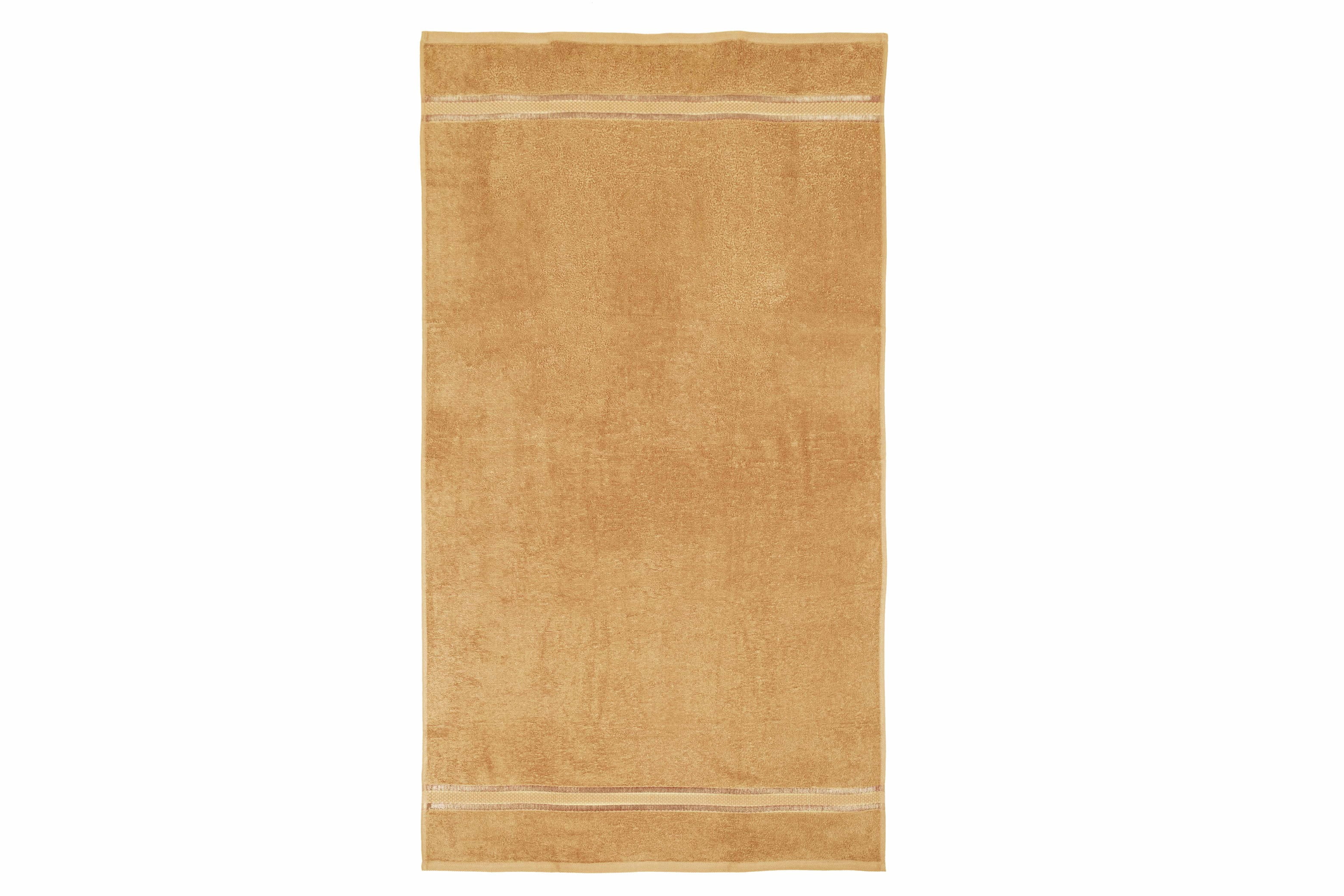 Dewalls Maisons 3-Pack Large Bath Towels, 100% Cotton 27x54 Inches, Quick Drying, Super Absorbent, Perfect for Daily Use, Bathroom & Hotel - Beige Color
