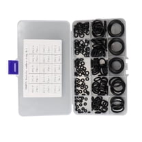 200Pcs Nitrile Rubber O Rings Kits Rubber O Rings Sealing Gasket Washer