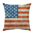 thumbnail image 1 of Up to 65% Off SMihono Independence Day Pillowcase Cartoon Style Linen Digital Printing Pillowcase, 1 of 1