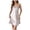 a-Beige10021, variant on VNKIDY Womens Solid Color Satin Spaghetti Strap Nightgown V Neck Slip Dress With Flared Hem Comfortable Sleepwear For Daily Loungewear White M