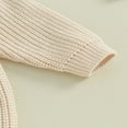 thumbnail image 4 of Baby  Neck Sweaters Long Sleeve Loose Knitted Pullovers, 4 of 7