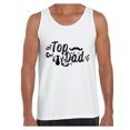 thumbnail image 1 of Awkward Styles Men's Top Dad Tie And Moustache Graphic Tank Tops Cute Father`s Day Gift, 1 of 4
