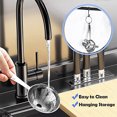 thumbnail image 3 of FZFLZDH 9pcs small household kitchen stainless steel long-handle funnel combination set with Long Handle,Small Funnels for Filling Bottles, 3 of 7