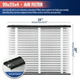 thumbnail image 5 of 2 Pack 213 Replacement Filter,MERV 13 20x25x4,Compatible with AprilAire Whole House Air Purifiers 1210, 1620, 2120, 2200, 2210, 2216, 3210, 4200, or Space-Gard 2200 with Upgrade Kit 1213, 5 of 6