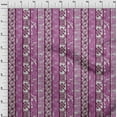 thumbnail image 4 of oneOone Rayon Purple Fabric Block Print Sewing Material Print Fabric By The Yard 56 Inch Wide, 4 of 4