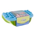 thumbnail image 4 of UNiPLAY Building Blocks Daycare Play Shelf with Storage 11 Piece Set, Sensory Toys Storage Bin and Play Shelf for Teething Baby Starter Learning Building Blocks, Ages 3 Months and Up, Blue, 4 of 6