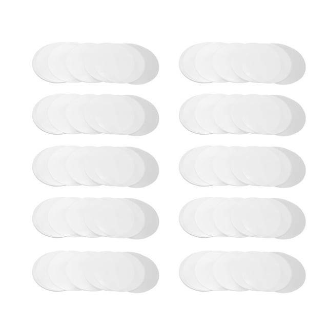 Clear Button Film, Light Portable Premium PVC Badge Button Film 200 Sheets For Craft 25MM,32MM,37MM,44MM