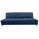 thumbnail image 4 of Sofa Cama Reclinable El Bazar Store Miami Azul marino terciopelo Futon 3 posiciones, 4 of 8