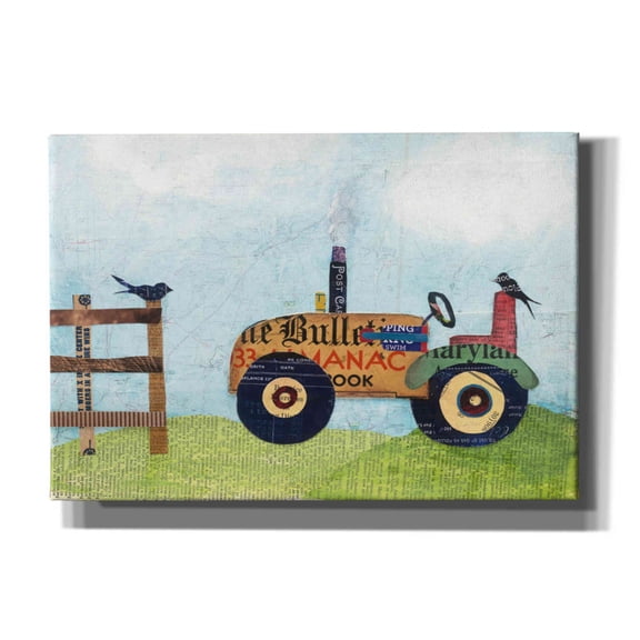 Epic Graffiti 'On the Farm II' by Courtney Prahl, Canvas Wall Art, 26"x18"