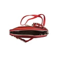 thumbnail image 4 of Bolsa Steve Madden Crossbody color ladrillo, piel, con doble asa desmontable y ajustable, 4 of 5