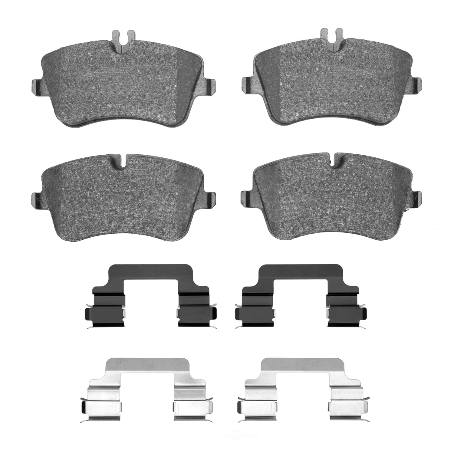 Dynamic Friction Company 1600-0872-02 DFC EURO 5000 Ceramic Brake Pads and Hardware Kit