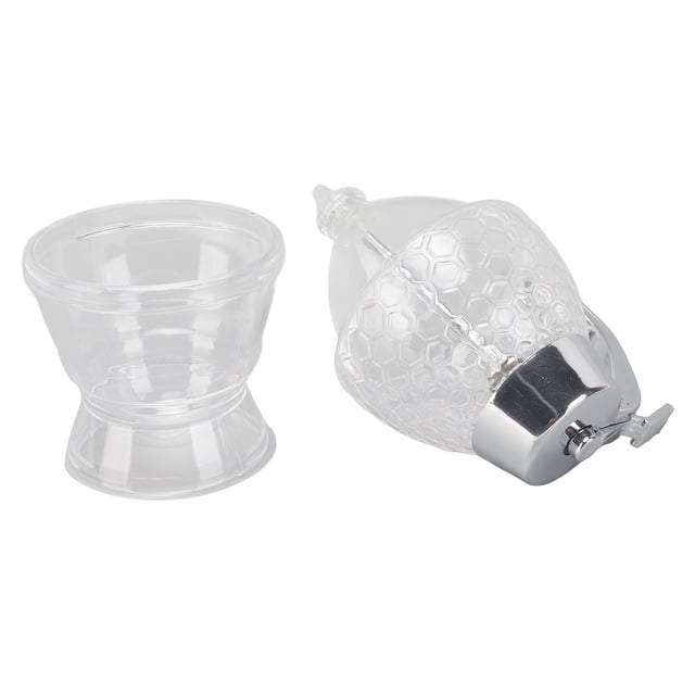 Dispensador De Jarabe, Práctico Tapón Inferior Bien Sellado, Dispensador De Miel De Plástico Fácil De Limpiar, Compacto Para Cocina
