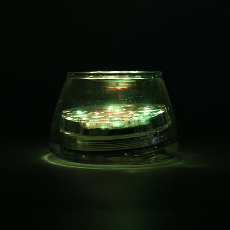 2pcs Underwater Led Lights Waterproof With Remote For Aquarium
