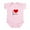 Petal Pink, variant on CafePress - I Love Rumi Infant Bodysuit - Baby Light Bodysuit, Size Newborn - 24 Months