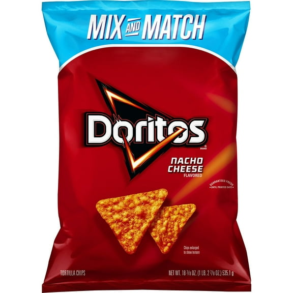 Doritos Nacho Cheese Tortilla Chips (18.875 Ounce)