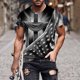 thumbnail image 2 of Camisas para Hombre Impresión Casual Top de Moda, Camisas a Rayas para Hombres Ropa de Pascua para Fiestas Y Diarios, 2 of 5