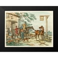 thumbnail image 2 of Alken, Henry Thomas 14x12 Black Modern Framed Museum Art Print Titled - Hunters Before Hunting, 1817, 2 of 5