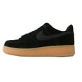 thumbnail image 2 of NIKE AIR FORCE 1 07 LV8 SUEDE SZ 9 AF1 BLACK GUM BROWN WHITE AA1117 001, 2 of 5
