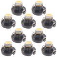 thumbnail image 1 of MesaSe 10Pcs Indicator Light Bulb T3 LED 3528 SMD Car Cluster Gauges Dashboard Instrument Panel Light Bulb (Yellow), 1 of 5