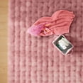 thumbnail image 2 of Mainstays Kids Light Pink Bubble Fur Rug, 5' x 7', 2 of 5