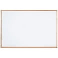 thumbnail image 7 of Aarco Products WOC4896 Melamine Markerboard - Non-Magnetic - Red Oak Frame, 7 of 7