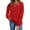 Red, variant on FDGIU ‌Valentine's Day Shirt Women, Heart Print Long Sleeve T-Shirt with Crew Neck for Valentine's Outfit & Casual Wear