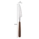 thumbnail image 1 of Cuchillo, tenedor y cuchara con mango de madera de acero inoxidable 304 Fivean unisex, 1 of 2