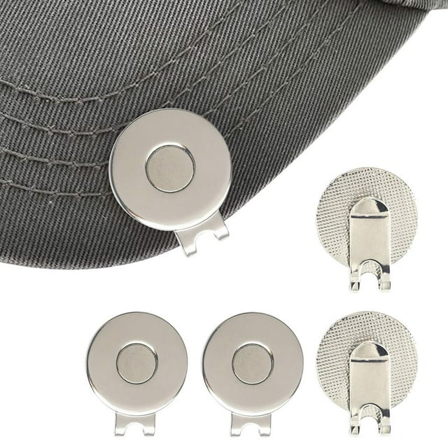 Clip para Gorra ANGGREK fuerte Marcadores de Bolas En el campo Soporte Magnético para golfistas