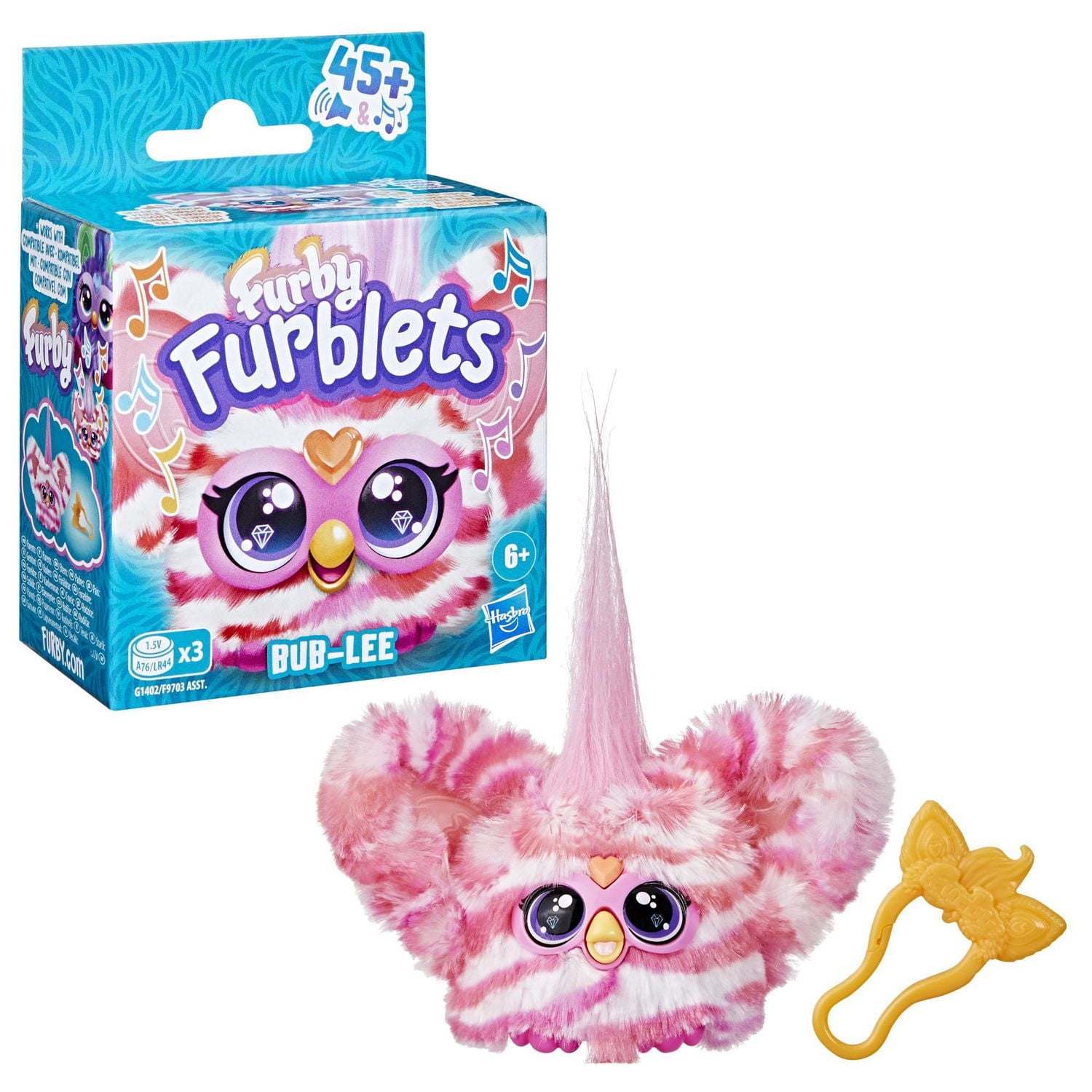 Furby Furblets Bub-Lee, mini peluche électronique