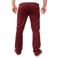 thumbnail image 3 of Pantalón de gabardina stretch John Silver  Corte recto color vino, 3 of 4