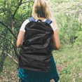 thumbnail image 4 of WRITWAA Waterproof Backpack Cover For Rain Black Cotton Flannel For Traveling 1Set, 4 of 8