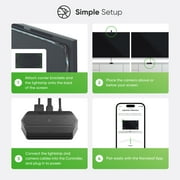 Nanoleaf 4D Screen Mirror Camera & Smart Lightstrip Kit for TVs and Monitors up to 65”
