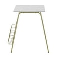 thumbnail image 4 of Manor Park Modern End Table with Magazine Holder, Faux Marble, 4 of 7