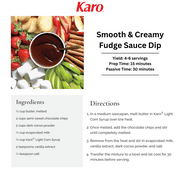 Karo Light Corn Syrup with Real Vanilla Extract, 16 oz.
