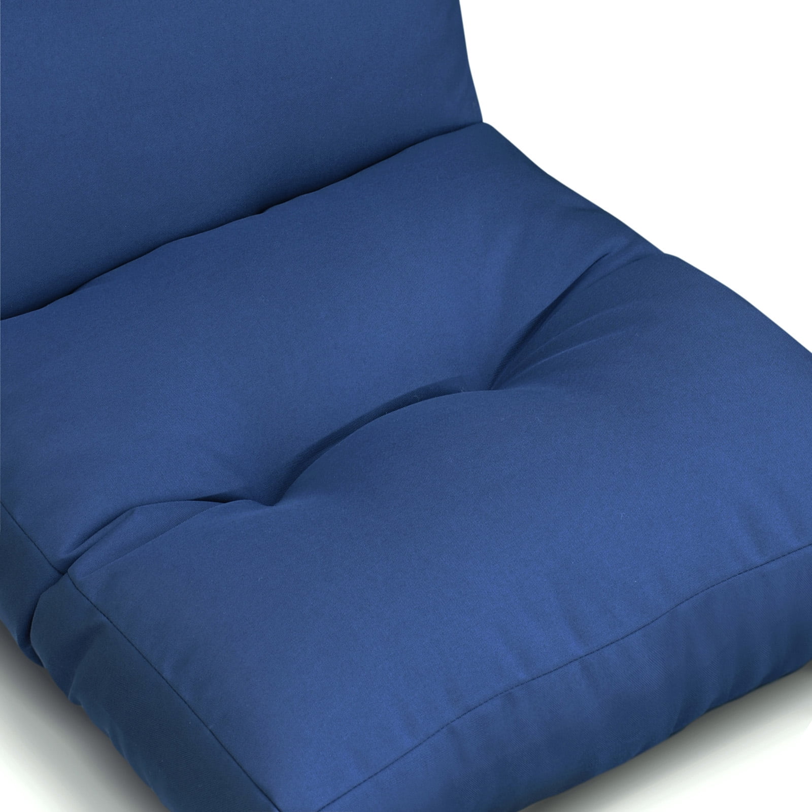 ATR ART to REAL 2 PCS Waterproof Patio Adirondack Chair Cushions,Outdoor Rocking Chair Cushions,Navy Blue