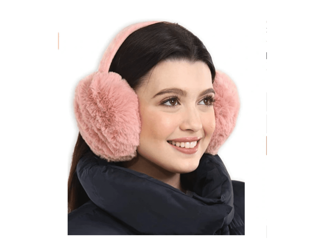 Cache-oreilles Hiver Unisexe OYIWINMI - Peluche Douce - Élastique Ajustable - Coupe-vent - Pour Ski, Vélo, Quotidien - 8