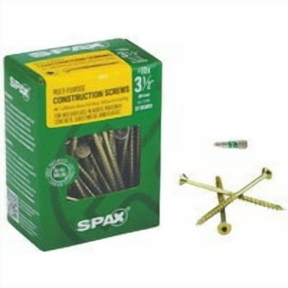 SPAX Interior Multi-Material Construction Screw - Flat Head - 1 Piece, Size 1