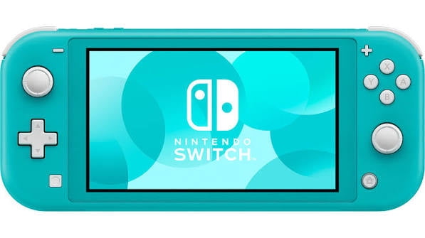Restored Nintendo Switch Lite Handheld Gaming Console, Turquoise, 32GB (Refurbished)