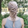 thumbnail image 3 of Nupcial extra largo perla y cuentas de cristal Nupcial Hair Vine Wedding Head Piece Nupcial Accesorios para el cabello Diadema Joyería para el cabello Accesorios para el cabello MFZFUKR 2036018-3, 3 of 8