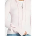 thumbnail image 4 of Madden NYC Women's Zip Up Sweater, Lightweight, Sizes XXS-XXL, 4 of 5