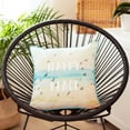 thumbnail image 4 of Happy Place Beach Quote Decorative Throw Pillow, 4 of 6